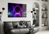 Neon Lights Glass Wall Art by Insigneart USA