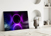 Neon Lights Glass Wall Art by Insigneart USA