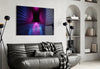 Neon Lights Glass Wall Art by Insigneart USA