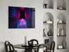Neon Lights Glass Wall Art by Insigneart USA