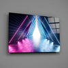 Neon Lights Glass Wall Art by Insigneart USA