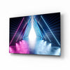 Neon Lights Glass Wall Art by Insigneart USA