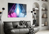 Neon Lights Glass Wall Art by Insigneart USA