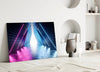 Neon Lights Glass Wall Art by Insigneart USA