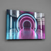 Neon Lights Glass Wall Art by Insigneart USA