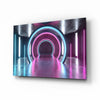 Neon Lights Glass Wall Art by Insigneart USA