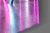 Neon Lights Glass Wall Art by Insigneart USA