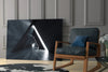 Geometric Structures Glass Wall Art by Insigneart USA