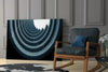 Geometric Structures Glass Wall Art by Insigneart USA