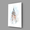 Galata Tower Glass Wall Art by Insigneart USA