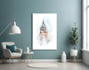 Galata Tower Glass Wall Art by Insigneart USA