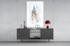 Galata Tower Glass Wall Art by Insigneart USA