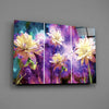 Flowers Glass Wall Art by Insigneart USA