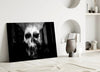 Skull Glass Wall Art by Insigneart USA