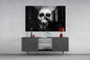 Skull Glass Wall Art by Insigneart USA