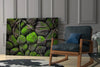 Mossy Stones Glass Wall Art by Insigneart USA