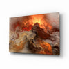Crimson Apocalypse Glass Wall Art by Insigneart USA