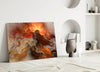 Crimson Apocalypse Glass Wall Art by Insigneart USA