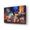 City Night Glass Wall Art by Insigneart USA