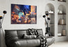 City Night Glass Wall Art by Insigneart USA