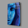 Woman Portrait Glass Wall Art by Insigneart USA