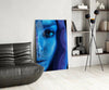 Woman Portrait Glass Wall Art by Insigneart USA