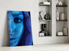 Woman Portrait Glass Wall Art by Insigneart USA