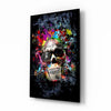 Skull Glass Wall Art by Insigneart USA