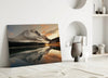 Lake and Mountain Landscape Glass Wall Art by Insigneart USA