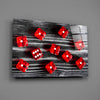 Dice Glass Wall Art by Insigneart USA