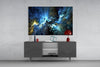 Cosmic Blue Glass Wall Art by Insigneart USA