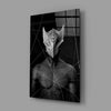 Darko Gray Glass Wall Art by Insigneart USA