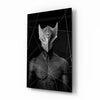 Darko Gray Glass Wall Art by Insigneart USA