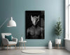 Darko Gray Glass Wall Art by Insigneart USA