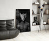 Darko Gray Glass Wall Art by Insigneart USA
