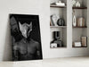 Darko Gray Glass Wall Art by Insigneart USA