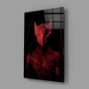 Darko Red Glass Wall Art by Insigneart USA