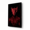 Darko Red Glass Wall Art by Insigneart USA