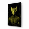 Darko Yellow Glass Wall Art by Insigneart USA