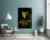Darko Yellow Glass Wall Art by Insigneart USA