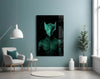 Darko Green Glass Wall Art by Insigneart USA