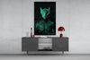 Darko Green Glass Wall Art by Insigneart USA