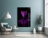 Darko Violet Glass Wall Art by Insigneart USA