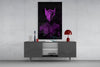 Darko Violet Glass Wall Art by Insigneart USA
