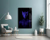 Darko Purple Glass Wall Art by Insigneart USA