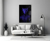 Darko Purple Glass Wall Art by Insigneart USA