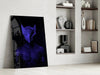 Darko Purple Glass Wall Art by Insigneart USA