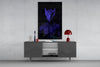 Darko Purple Glass Wall Art by Insigneart USA