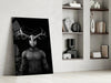 Donnie Gray Glass Wall Art by Insigneart USA