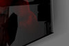 Donnie Red Glass Wall Art by Insigneart USA